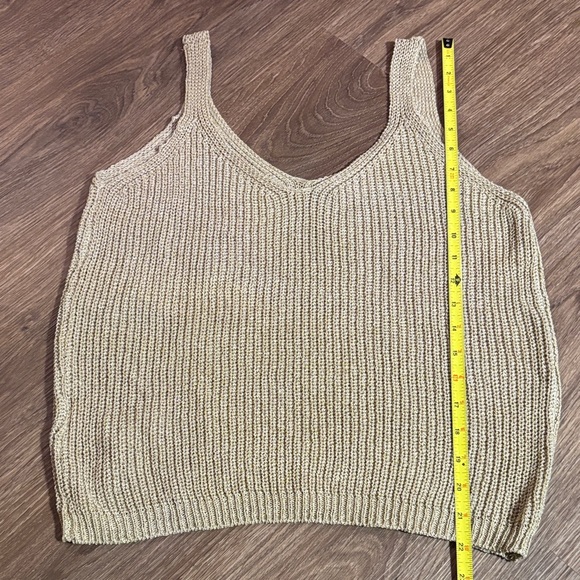 SHEIN Beige Knit Tank Top - Picture 2 of 4